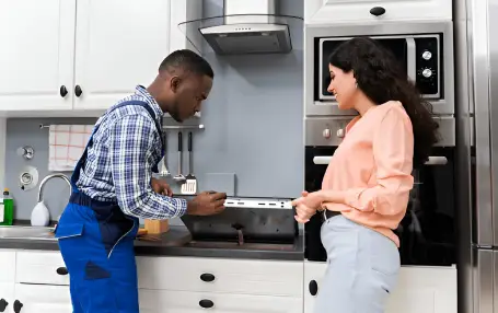 Expert stove/cooktop repair in Sanit-Eustache service